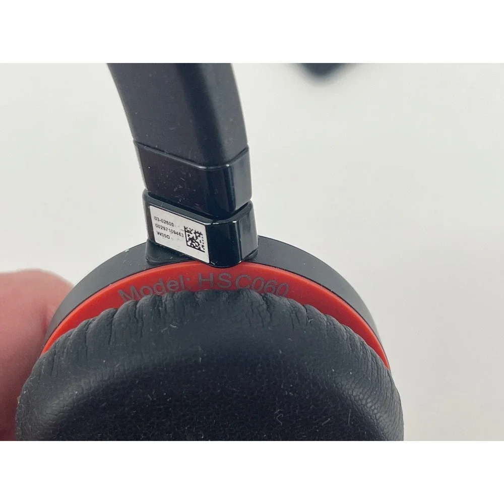 Jabra Evolve 40 Headset Black Wired USB 3.5mm Stereo HSC060 Excellent